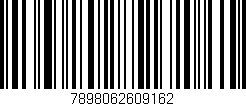 Código de barras (EAN, GTIN, SKU, ISBN): '7898062609162'