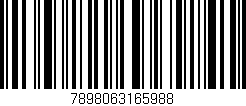 Código de barras (EAN, GTIN, SKU, ISBN): '7898063165988'