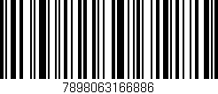 Código de barras (EAN, GTIN, SKU, ISBN): '7898063166886'