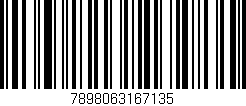 Código de barras (EAN, GTIN, SKU, ISBN): '7898063167135'