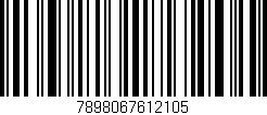 Código de barras (EAN, GTIN, SKU, ISBN): '7898067612105'