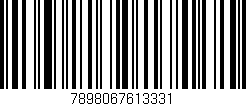 Código de barras (EAN, GTIN, SKU, ISBN): '7898067613331'