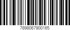 Código de barras (EAN, GTIN, SKU, ISBN): '7898067900165'