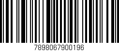 Código de barras (EAN, GTIN, SKU, ISBN): '7898067900196'