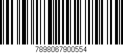 Código de barras (EAN, GTIN, SKU, ISBN): '7898067900554'