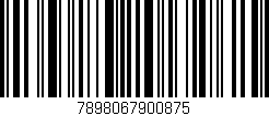 Código de barras (EAN, GTIN, SKU, ISBN): '7898067900875'