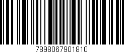 Código de barras (EAN, GTIN, SKU, ISBN): '7898067901810'