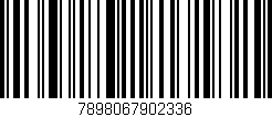 Código de barras (EAN, GTIN, SKU, ISBN): '7898067902336'