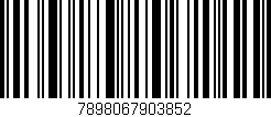 Código de barras (EAN, GTIN, SKU, ISBN): '7898067903852'