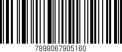 Código de barras (EAN, GTIN, SKU, ISBN): '7898067905160'