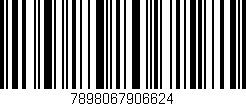 Código de barras (EAN, GTIN, SKU, ISBN): '7898067906624'
