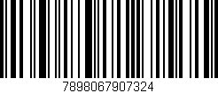 Código de barras (EAN, GTIN, SKU, ISBN): '7898067907324'