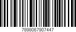 Código de barras (EAN, GTIN, SKU, ISBN): '7898067907447'