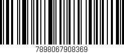 Código de barras (EAN, GTIN, SKU, ISBN): '7898067908369'