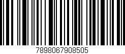 Código de barras (EAN, GTIN, SKU, ISBN): '7898067908505'