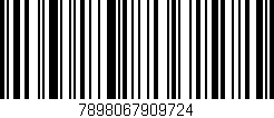 Código de barras (EAN, GTIN, SKU, ISBN): '7898067909724'