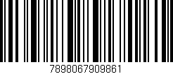 Código de barras (EAN, GTIN, SKU, ISBN): '7898067909861'