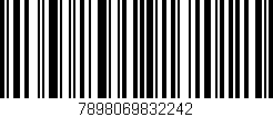 Código de barras (EAN, GTIN, SKU, ISBN): '7898069832242'