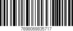 Código de barras (EAN, GTIN, SKU, ISBN): '7898069835717'