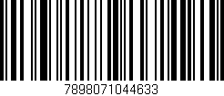 Código de barras (EAN, GTIN, SKU, ISBN): '7898071044633'