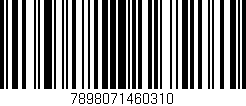 Código de barras (EAN, GTIN, SKU, ISBN): '7898071460310'