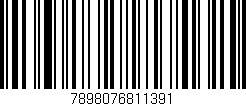 Código de barras (EAN, GTIN, SKU, ISBN): '7898076811391'