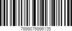 Código de barras (EAN, GTIN, SKU, ISBN): '7898076996135'