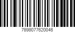 Código de barras (EAN, GTIN, SKU, ISBN): '7898077620046'