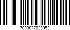 Código de barras (EAN, GTIN, SKU, ISBN): '7898077620053'