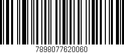 Código de barras (EAN, GTIN, SKU, ISBN): '7898077620060'