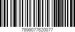 Código de barras (EAN, GTIN, SKU, ISBN): '7898077620077'
