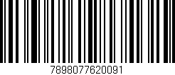 Código de barras (EAN, GTIN, SKU, ISBN): '7898077620091'