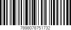 Código de barras (EAN, GTIN, SKU, ISBN): '7898078751732'
