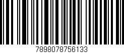 Código de barras (EAN, GTIN, SKU, ISBN): '7898078756133'