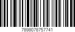 Código de barras (EAN, GTIN, SKU, ISBN): '7898078757741'