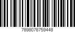Código de barras (EAN, GTIN, SKU, ISBN): '7898078759448'