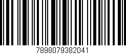 Código de barras (EAN, GTIN, SKU, ISBN): '7898079382041'