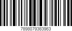 Código de barras (EAN, GTIN, SKU, ISBN): '7898079383963'