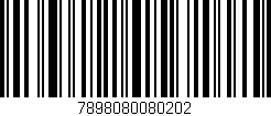 Código de barras (EAN, GTIN, SKU, ISBN): '7898080080202'