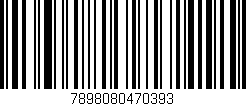 Código de barras (EAN, GTIN, SKU, ISBN): '7898080470393'