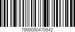 Código de barras (EAN, GTIN, SKU, ISBN): '7898080470942'