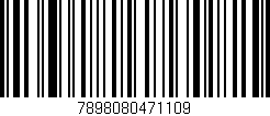 Código de barras (EAN, GTIN, SKU, ISBN): '7898080471109'