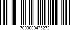 Código de barras (EAN, GTIN, SKU, ISBN): '7898080476272'