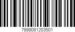 Código de barras (EAN, GTIN, SKU, ISBN): '7898081203501'