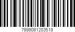 Código de barras (EAN, GTIN, SKU, ISBN): '7898081203518'