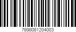 Código de barras (EAN, GTIN, SKU, ISBN): '7898081204003'