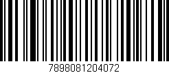 Código de barras (EAN, GTIN, SKU, ISBN): '7898081204072'