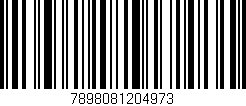 Código de barras (EAN, GTIN, SKU, ISBN): '7898081204973'