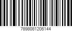 Código de barras (EAN, GTIN, SKU, ISBN): '7898081206144'