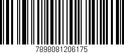 Código de barras (EAN, GTIN, SKU, ISBN): '7898081206175'